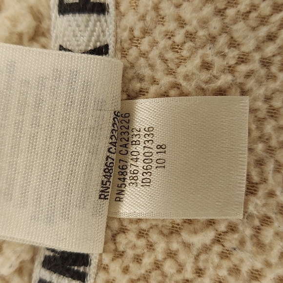 VS VICTORIAS SECRET PINK SHERPA QUARTER ZIP SWEATER JACKET TOP XS - Picture 11 of 13